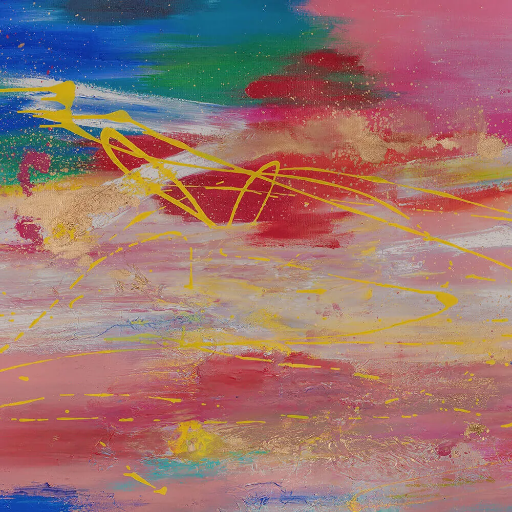 Wall Art - Wallpaper Funky 3D Model