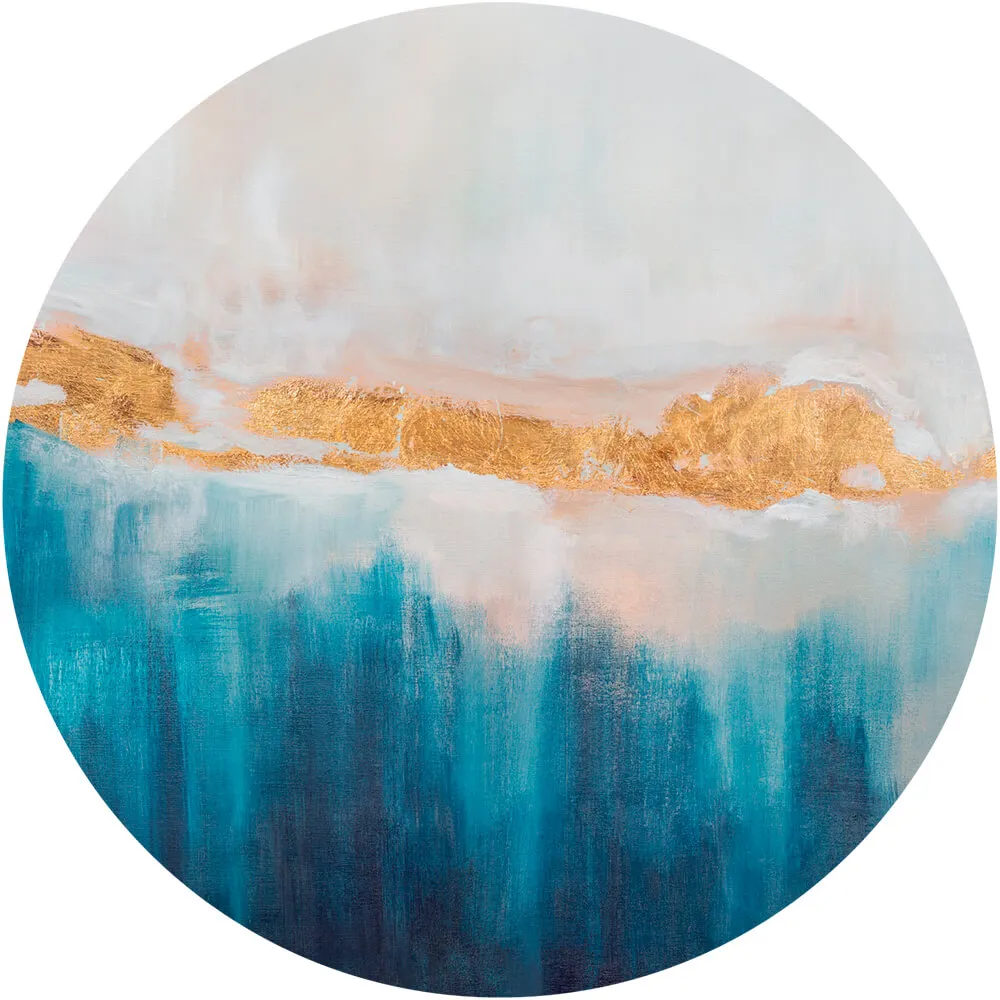 Wall Art - Wallpaper Junona round 3D Model