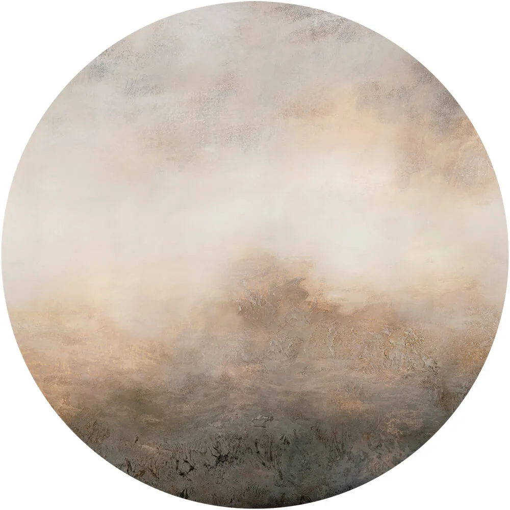 Wall Art - Wallpaper Macchiato round 3D Model