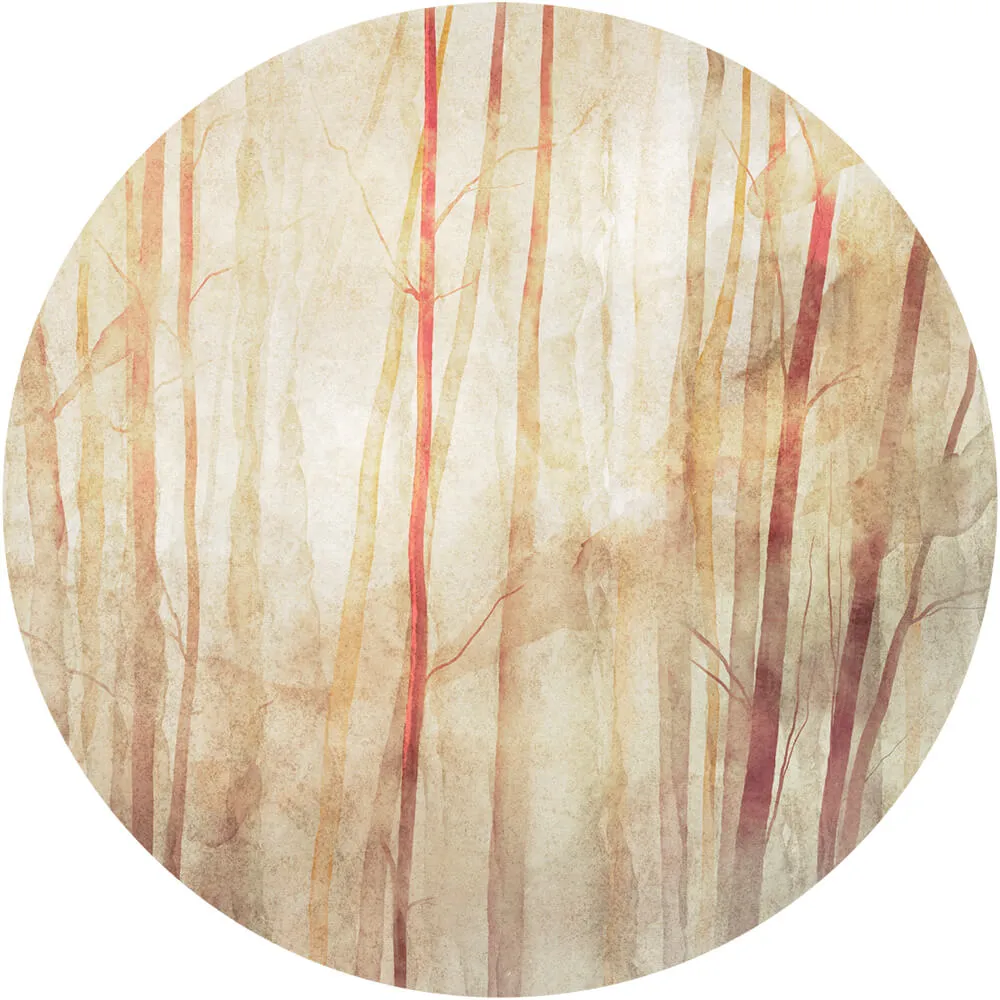 Wall Art - Wallpaper Mori round 3D Model