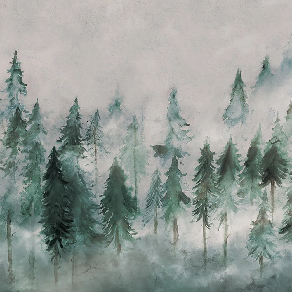 Wall Art - Wallpaper Nebbia 3D Model