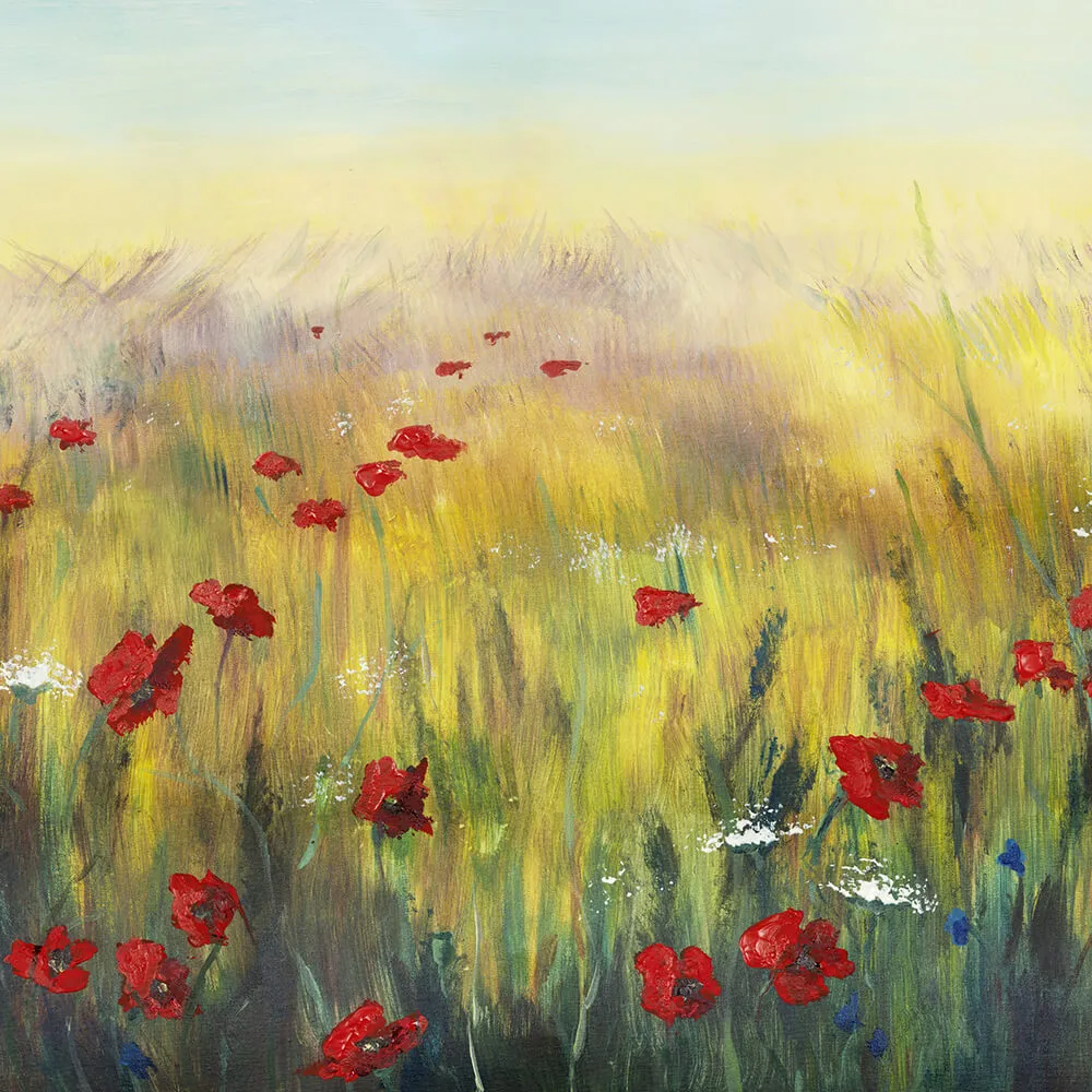 Wall Art - Wallpaper Poppy 3D Model