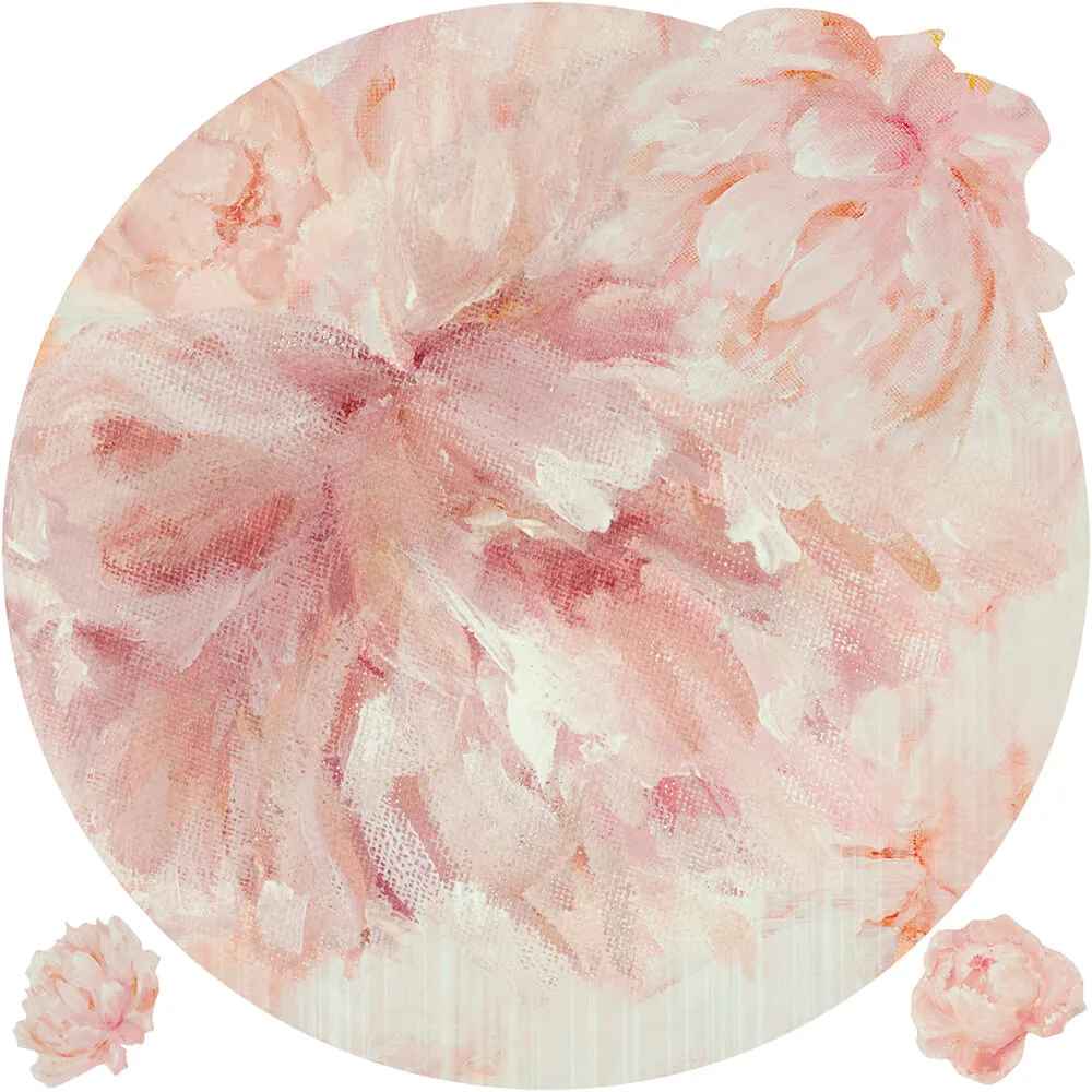 Wall Art - Wallpaper Prosecco round 3D Model