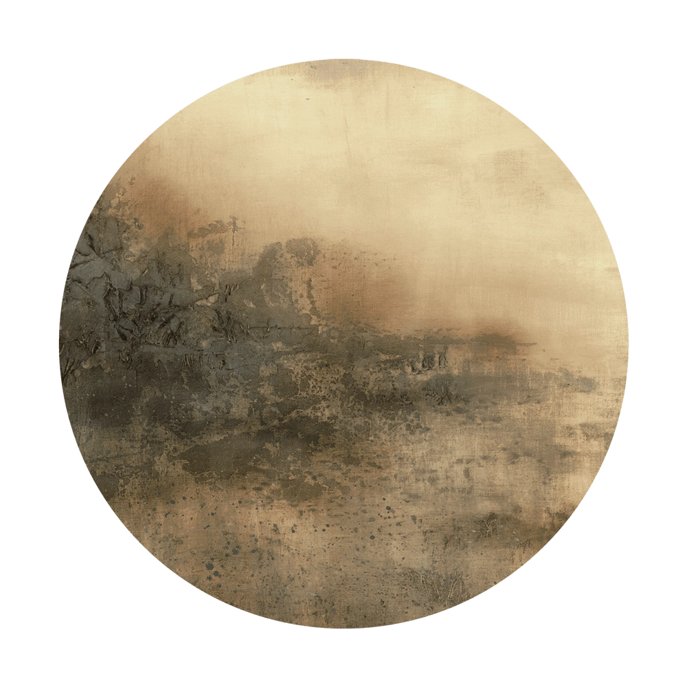 Wall Art - Wallpaper Ristretto round 3D Model