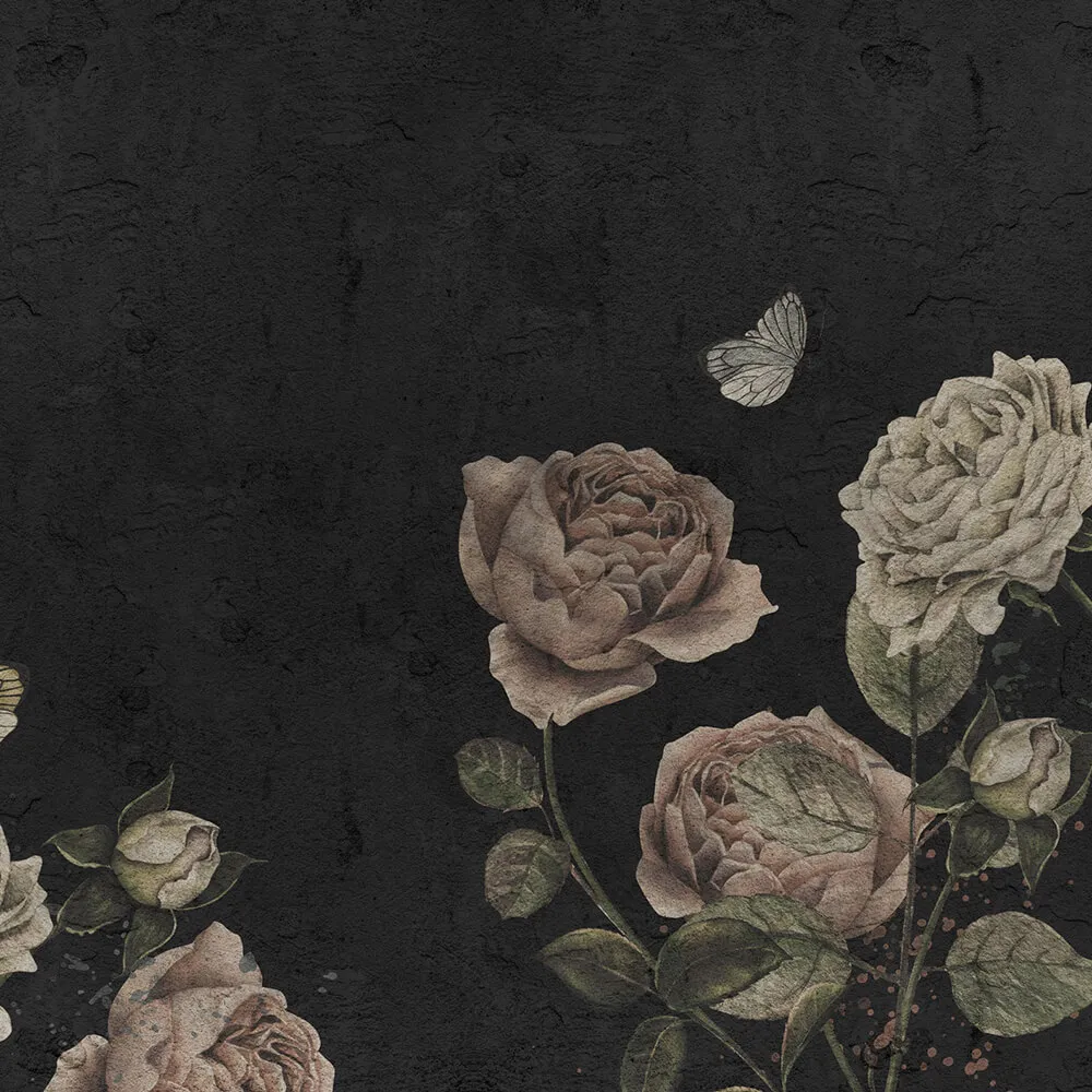 Wall Art - Wallpaper Rose Dream 3D Model