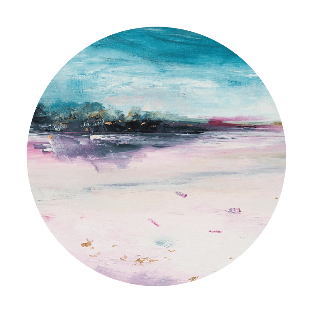 Wall Art - Wallpaper Santa round 3D Model