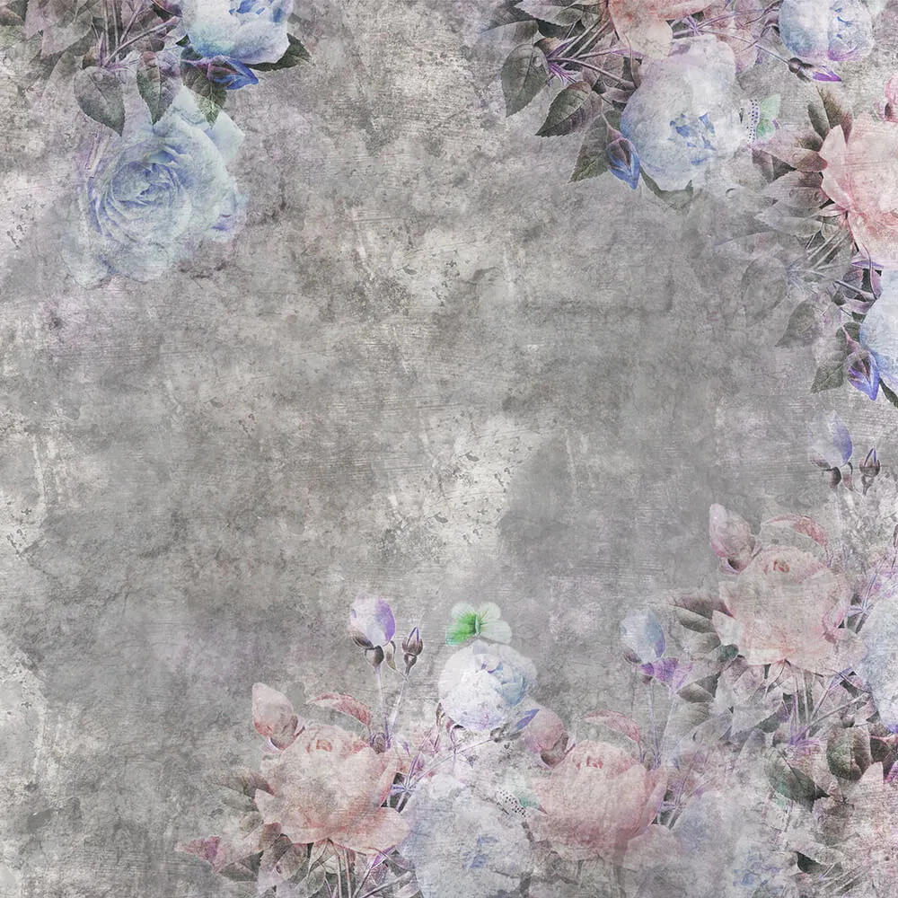 Wall Art - Wallpaper Stone Garden 3D Model