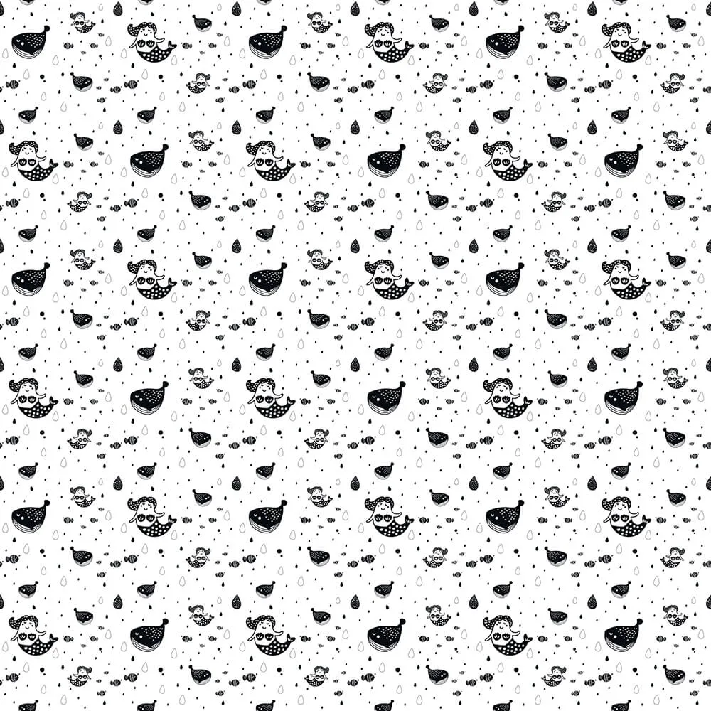 Wall Art - Wallpaper Under The Sea 3D Model