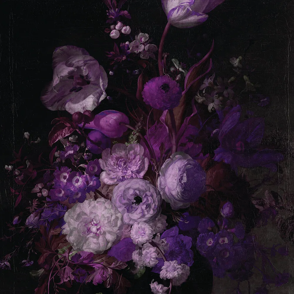 Wall Art - Wallpaper Violet Dream 3D Model