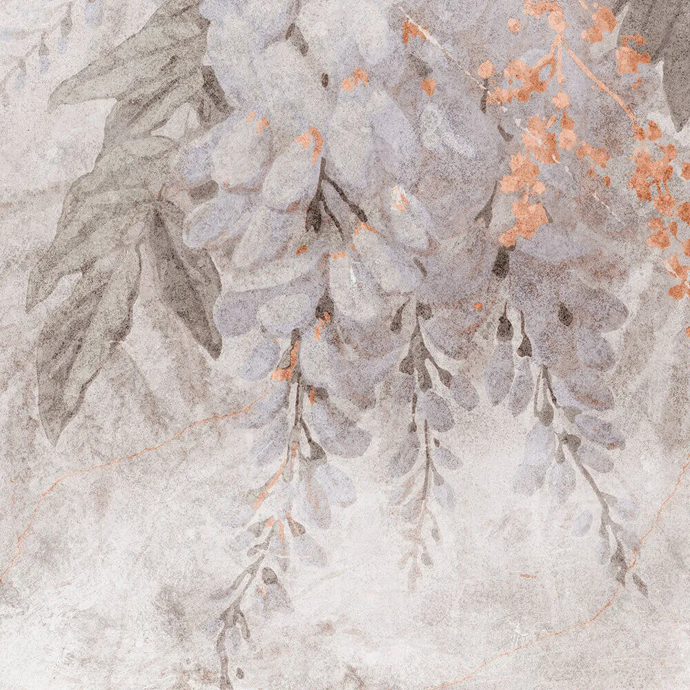 Wall Art - Wallpaper Wisteria 3D Model