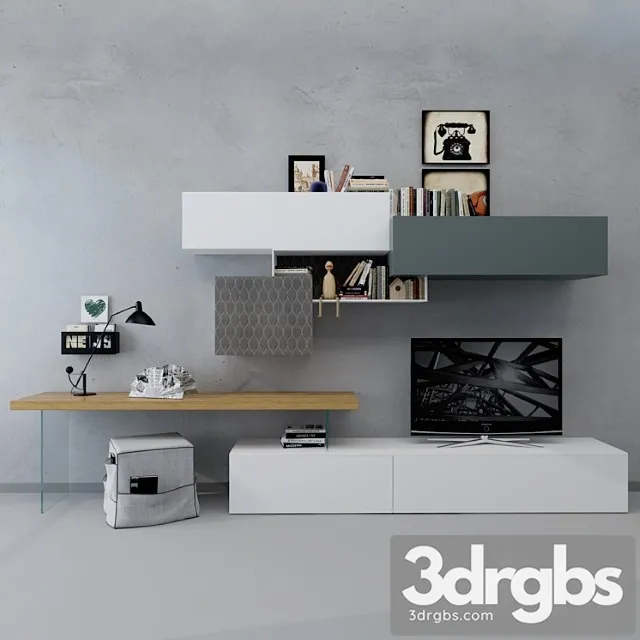 Wall atlante tomasella a054 3D Model Free