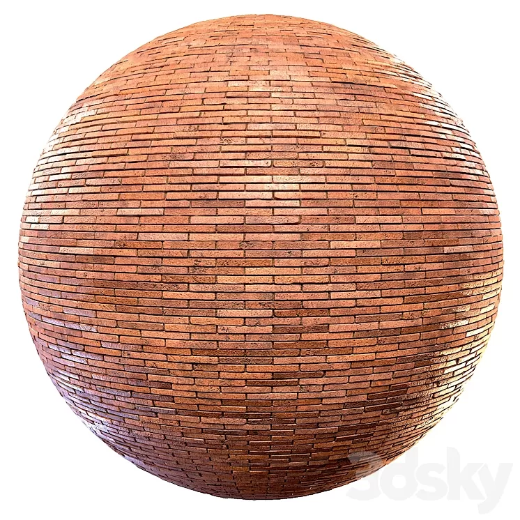 Wall Brick Design-41-2K-PBR 3D Model Free