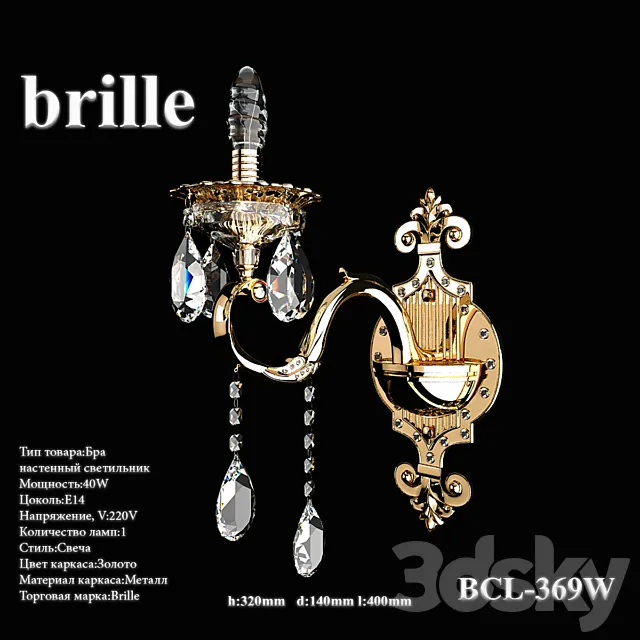 Wall chandelier Brille 3D Model