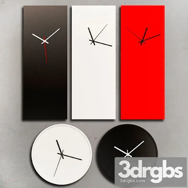 Wall clock 20 3D Model Free