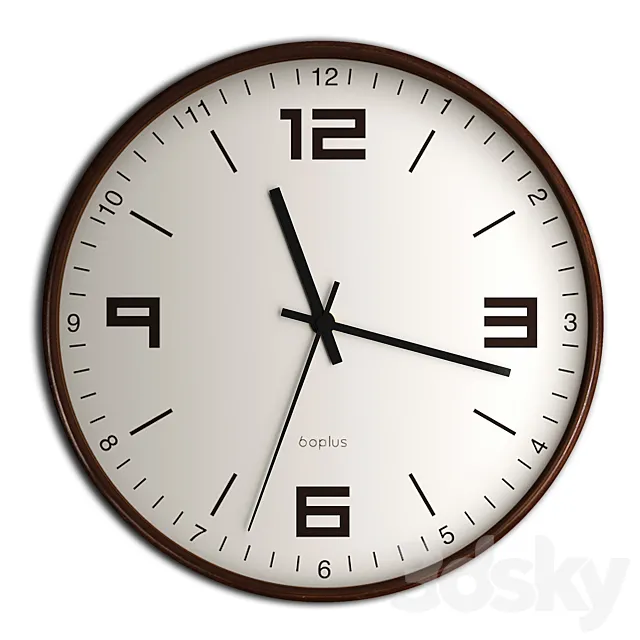 Wall clock 25 3D Model