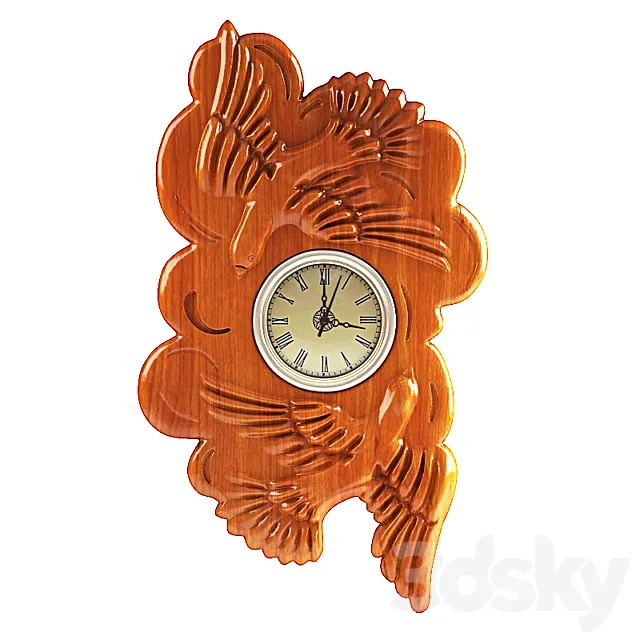 wall clock 3D Model