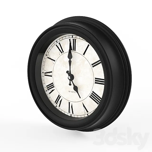 Wall clock 3DModel