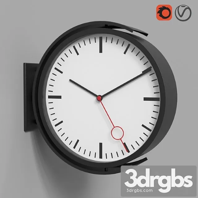 Wall clock ikea bissing bissing 3D Model Free