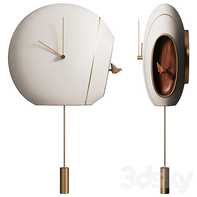 Wall cuckoo clock CUCKOO CLOCK by GIORGETTI 3DModel