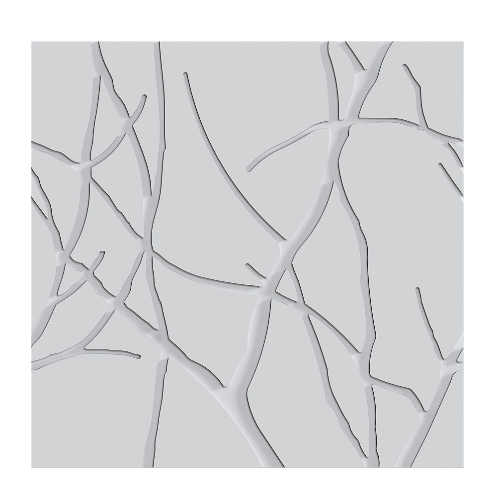 Wall deco - AUTUMN TREE B-04 3D Model