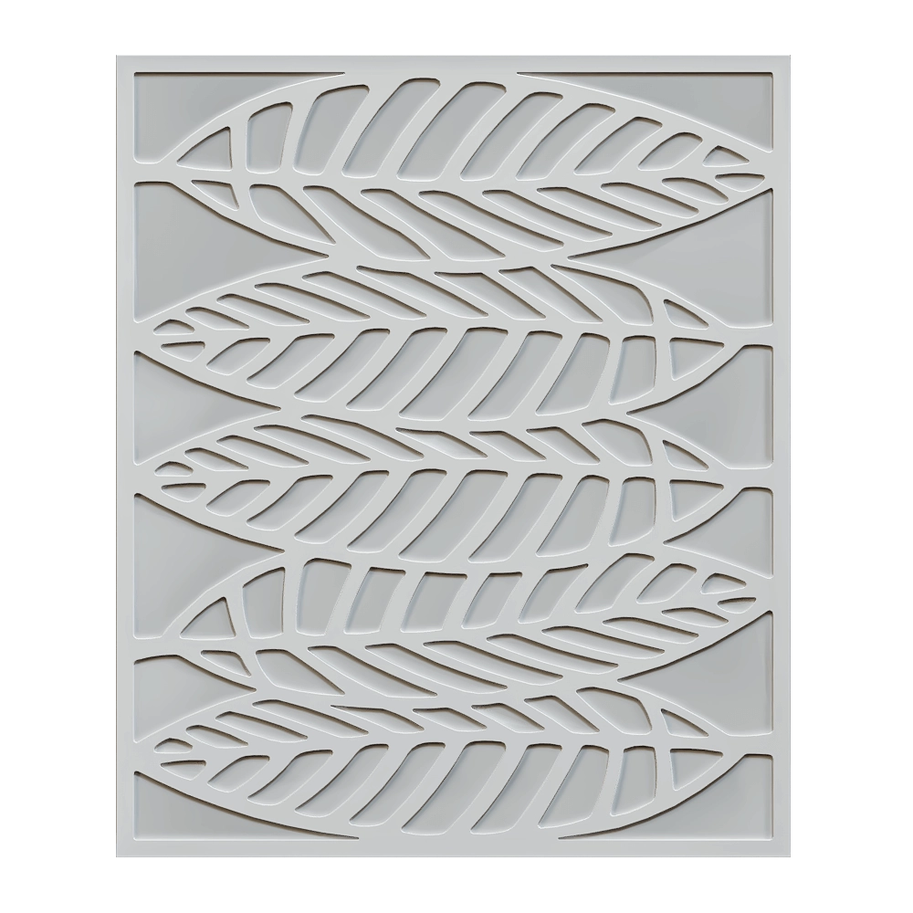 Wall deco - BAMBOO B-40 3D Model