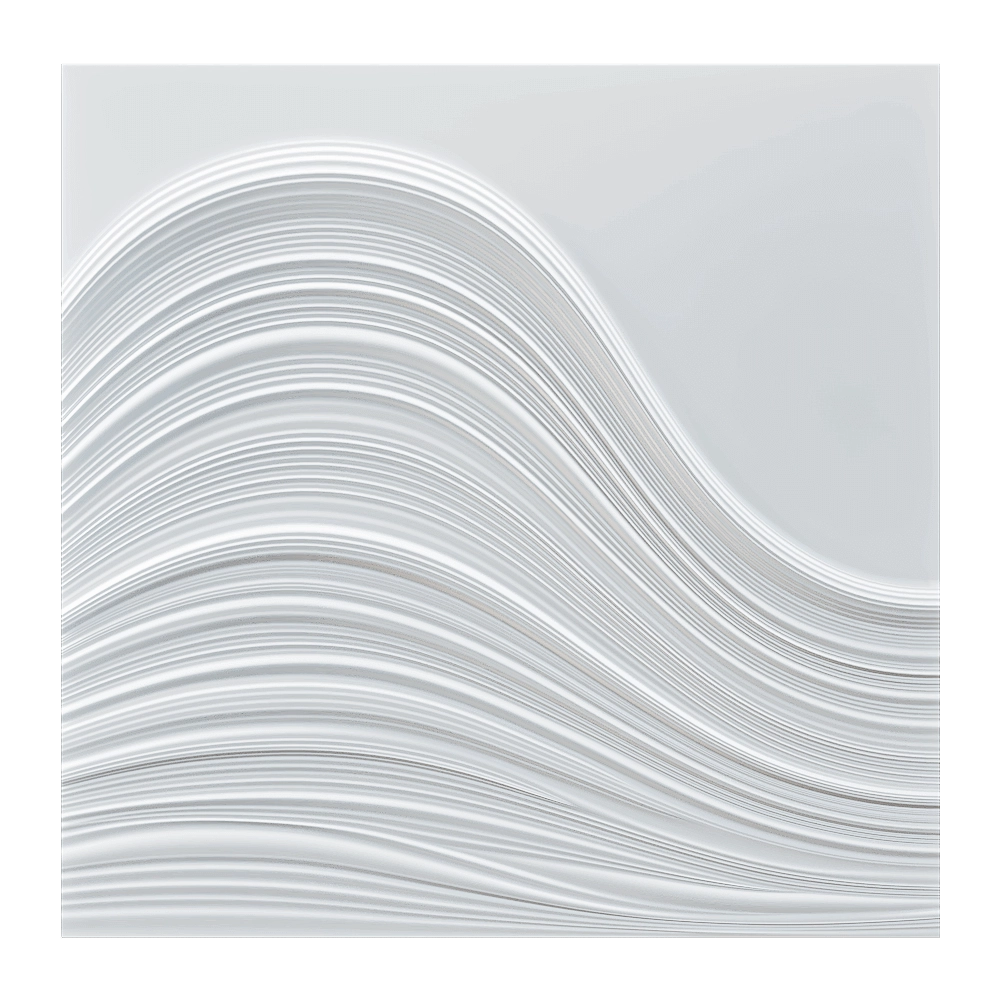 Wall deco - BIG WAVE B-19 3D Model