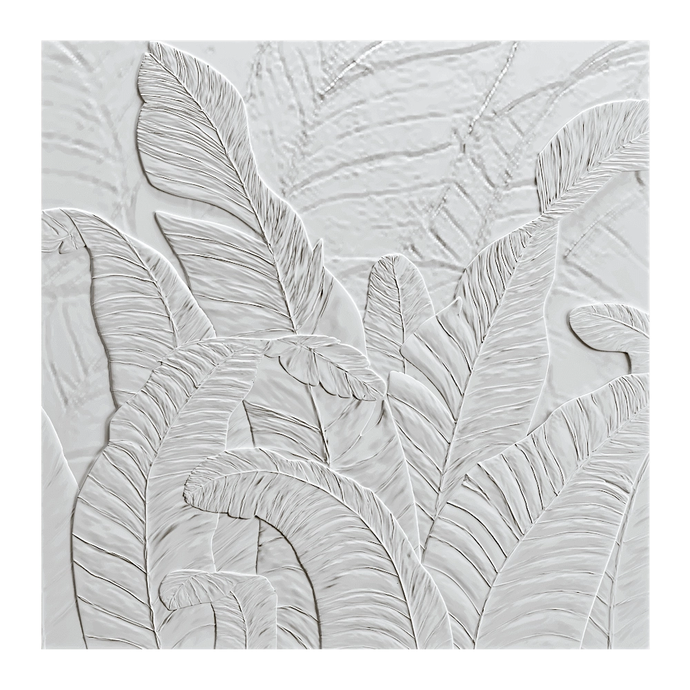 Wall deco - JUNGLE B-41 3D Model