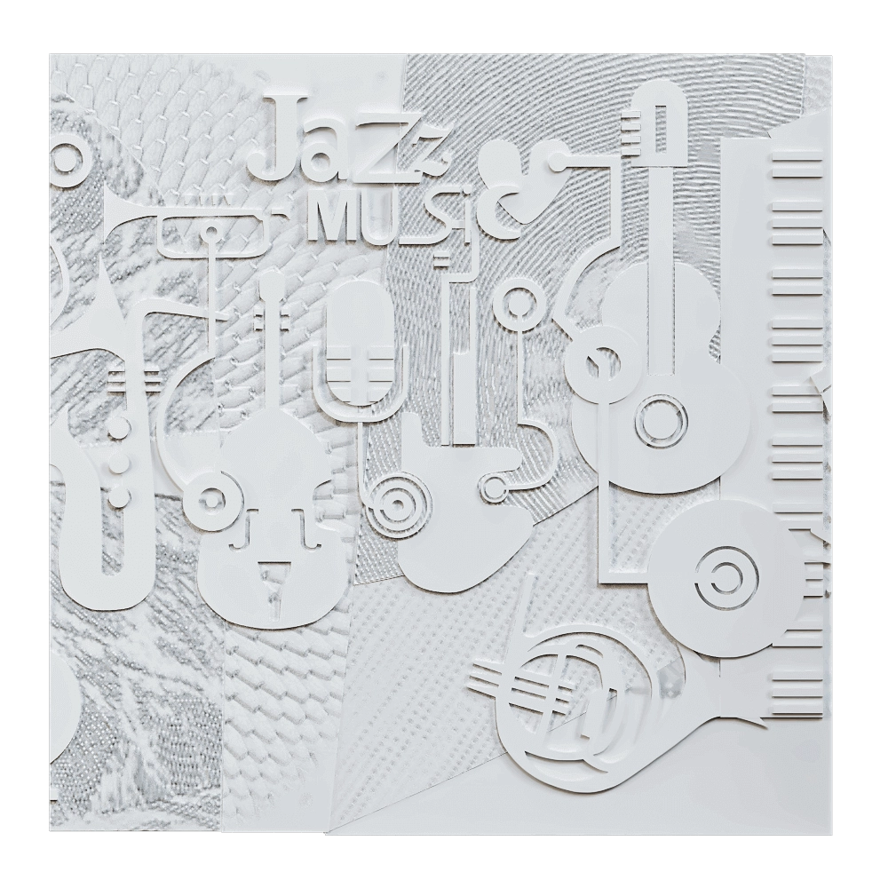 Wall deco - ORCHESTRA B-39 3D Model