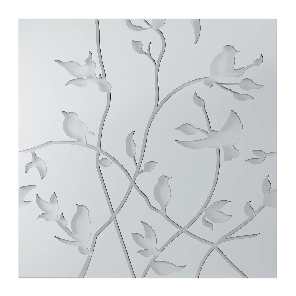 Wall deco - SPPRING TREE B-05 3D Model
