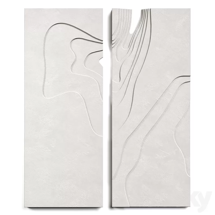 wall decor 28 3D Model Free