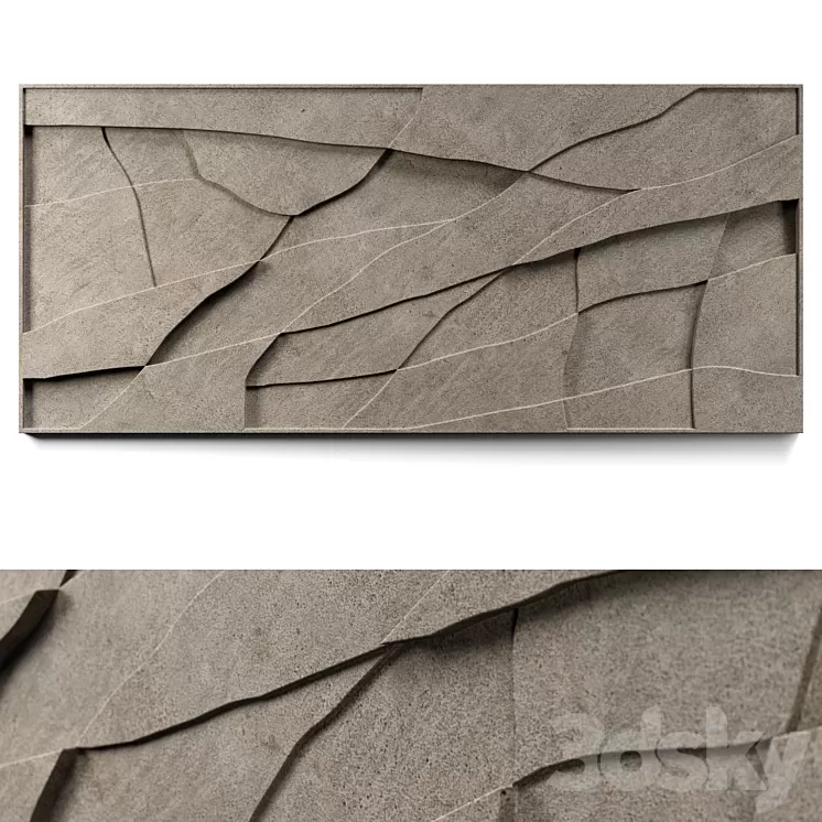 wall decor 62 3D Model Free