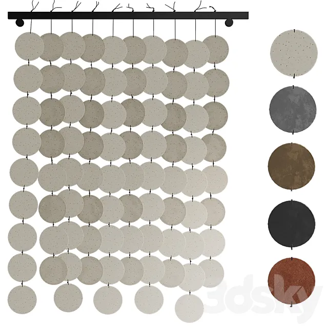 Wall decor Alexi Wall Hanging 3D Model