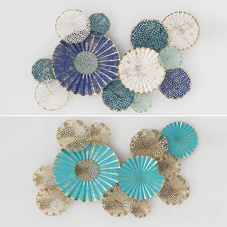 "Wall decor ""Circles""" 3D Model