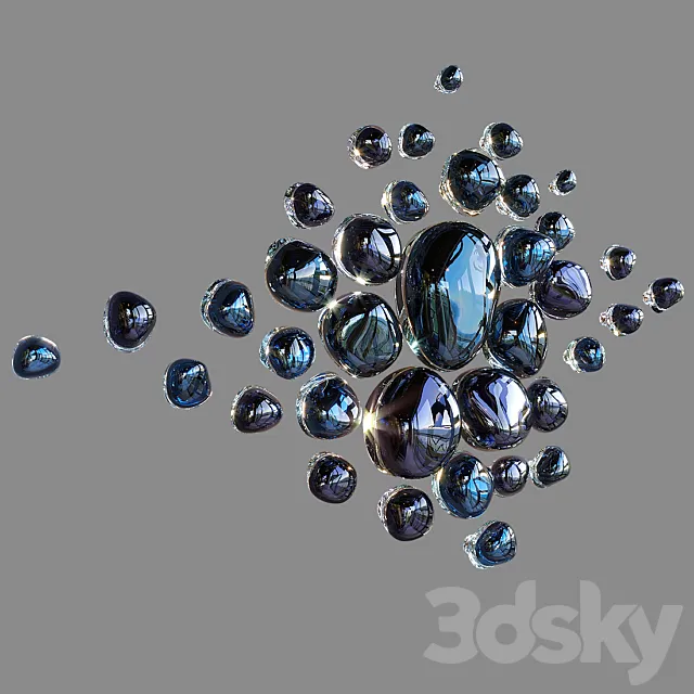 Wall decor lamp "Vargov Design" 3D Model