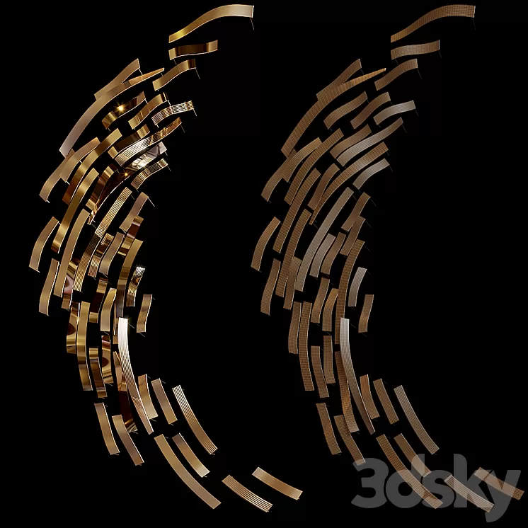 Wall decor Light Vargov 3D Model