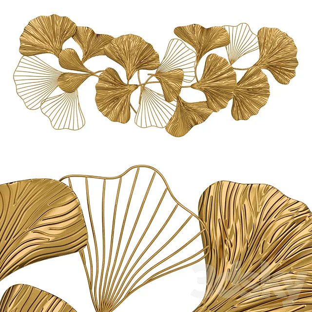 Wall Decor Metal 01 3D Model