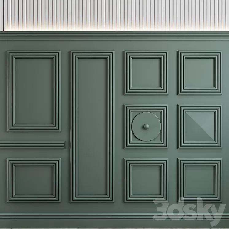 Wall decor MP084-001 3D Model Free