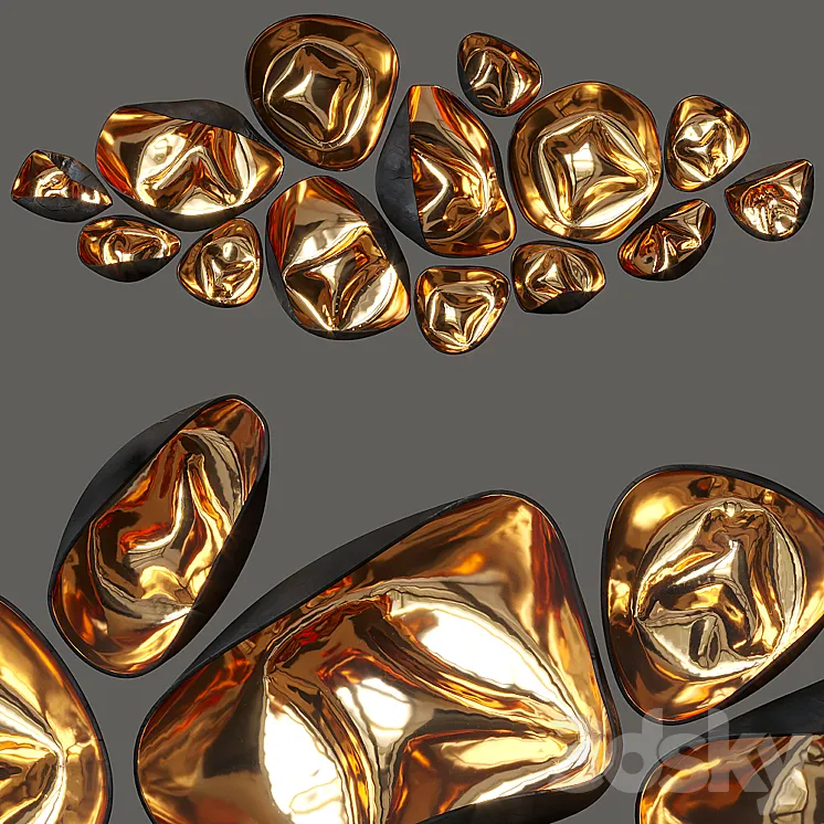 Wall decor Vargov Design - Deformity 3D Model Free