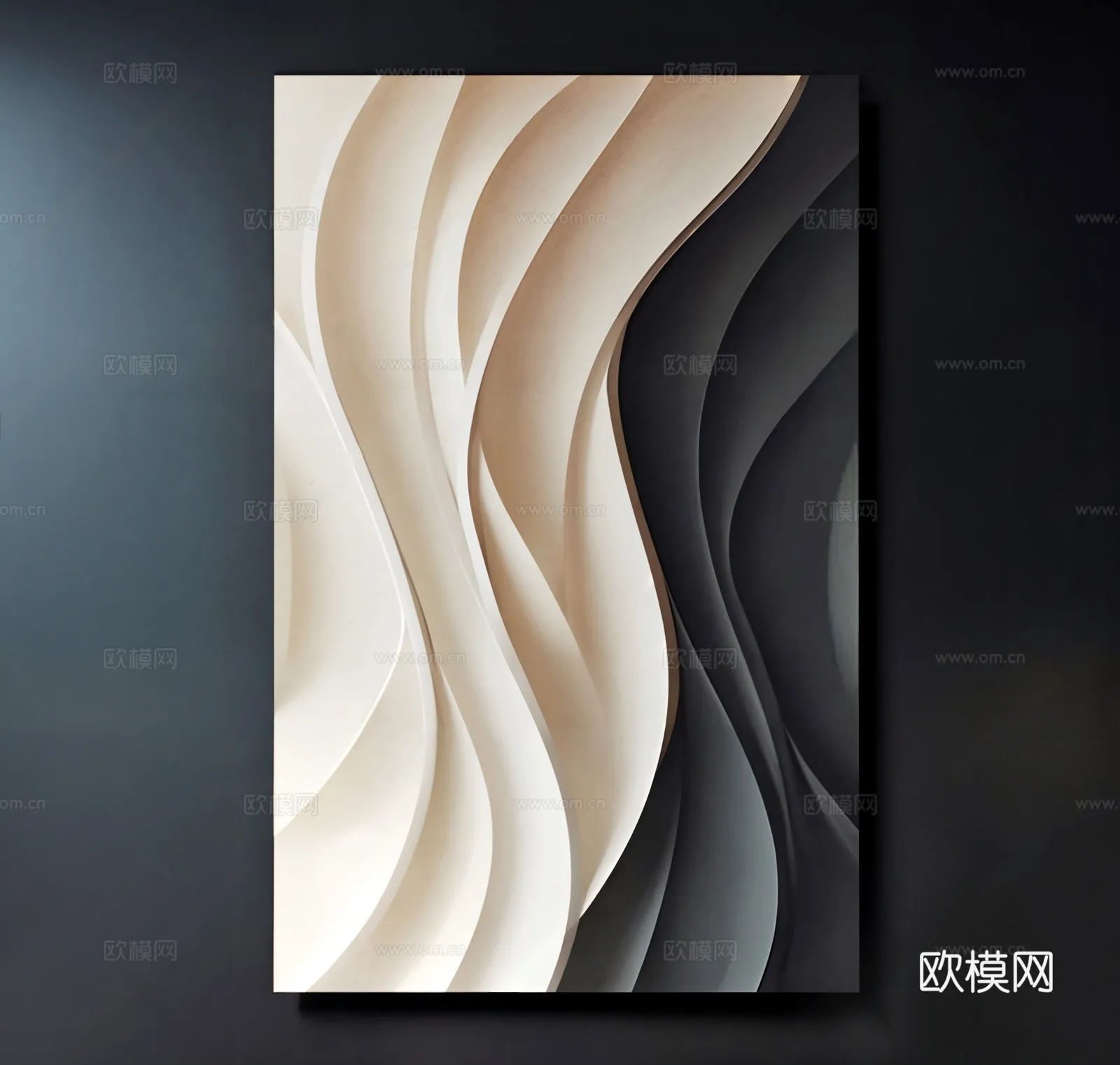 Wall Decoration 3D Models - Decor Sets - 081 - VRAY Render