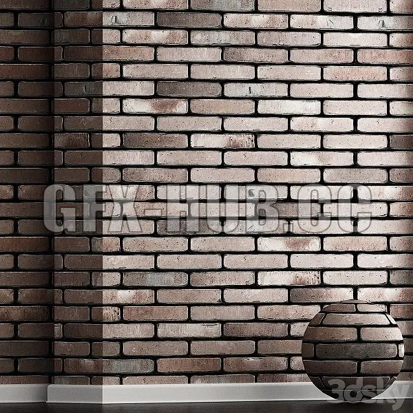 Wall Decorative Brick No 15 3D Model