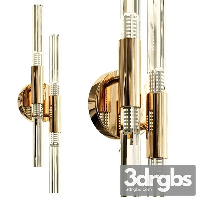 Wall Glass Light 3D Model Free