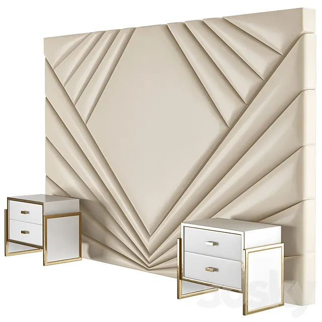 Wall Headboard Collection № 021 Free Download
