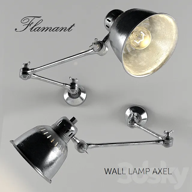 Wall Lamp Axel 3D Model