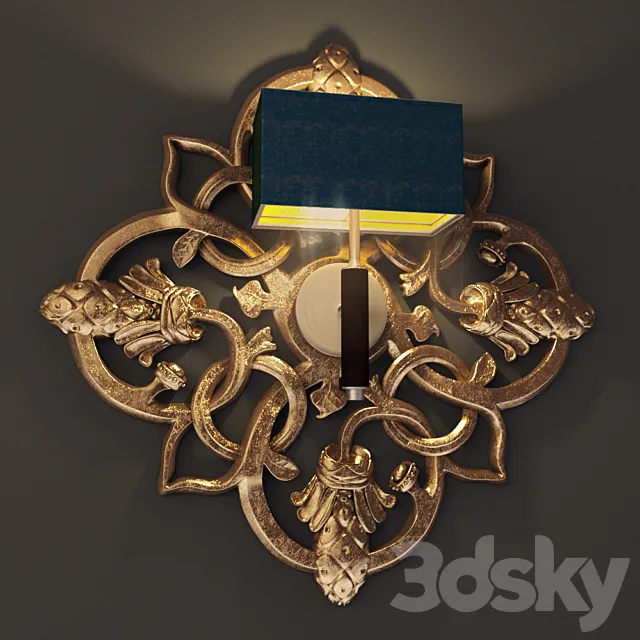 Wall lamp "Bra" 3D Model