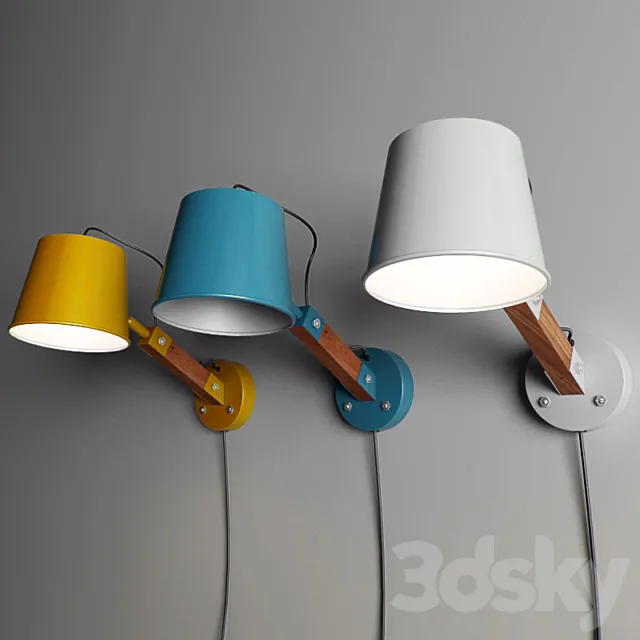 Wall lamp Buck 3DModel