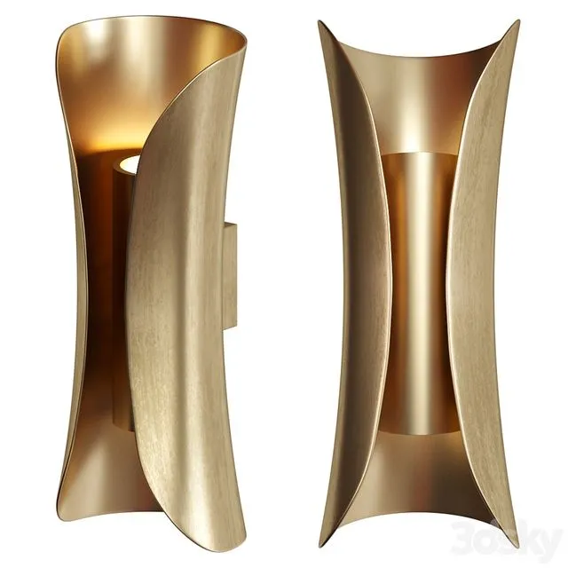 Wall Lamp Crave Corner Design 3D Model