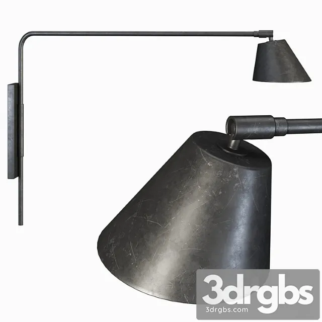 Wall lamp d270 atelier mb 3D Model Free
