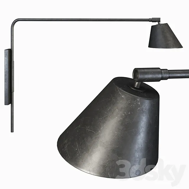 Wall lamp D270 Atelier MB 3D Model