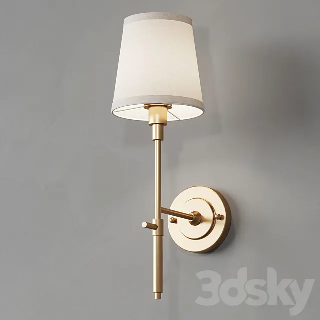 Wall lamp Dantone Home Buckingham 3D Model