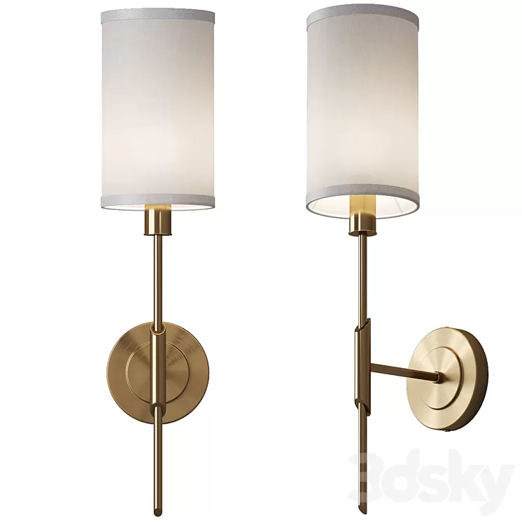 Wall lamp Dantone Home Linear 3D Model